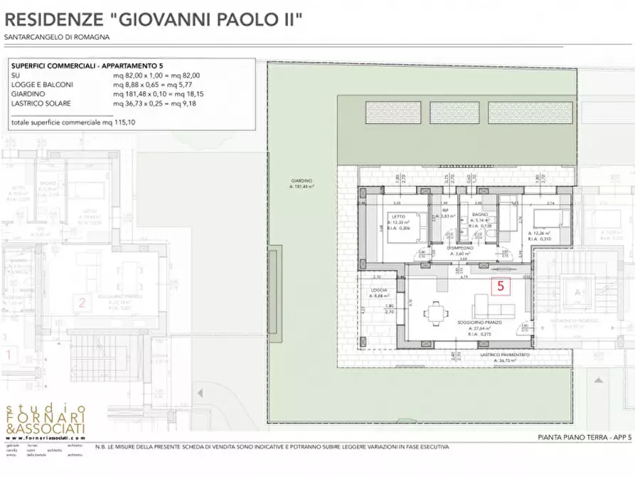 Immagine 61 di Appartamento in vendita  in Via Giovanni Paolo II a Santarcangelo Di Romagna