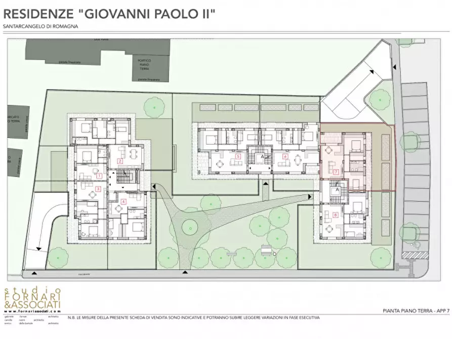 Immagine 64 di Appartamento in vendita  in Via Giovanni Paolo II a Santarcangelo Di Romagna