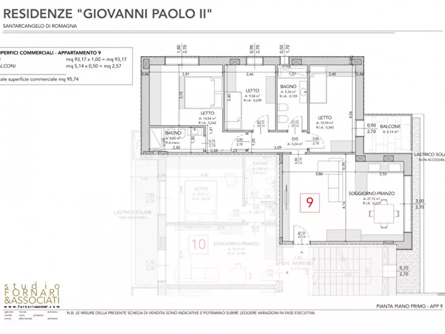 Immagine 69 di Appartamento in vendita  in Via Giovanni Paolo II a Santarcangelo Di Romagna