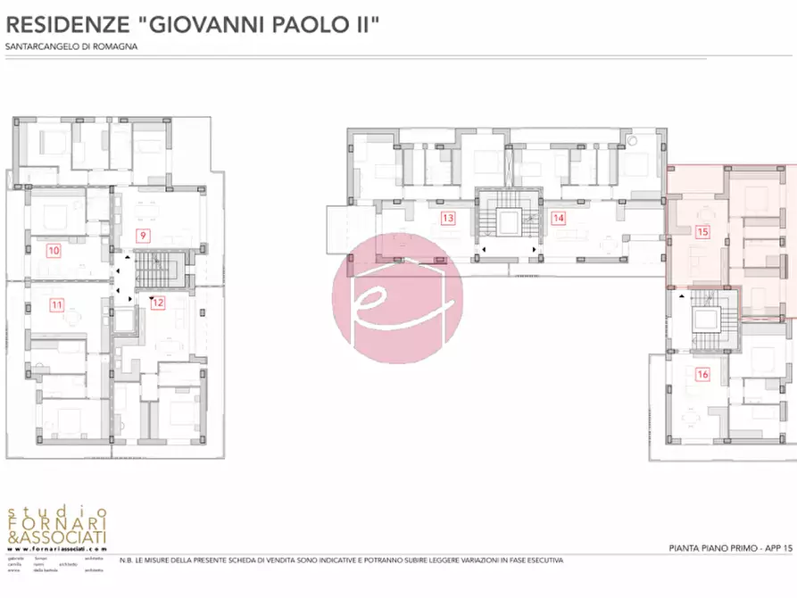 Immagine 37 di Appartamento in vendita  in Via Giovanni Paolo II a Santarcangelo Di Romagna