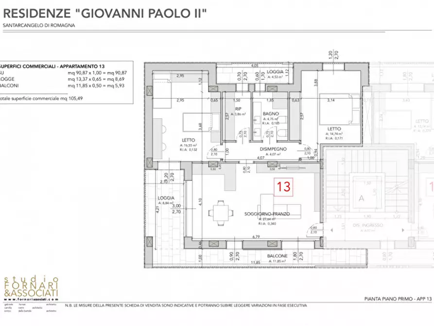 Immagine 77 di Appartamento in vendita  in Via Giovanni Paolo II a Santarcangelo Di Romagna