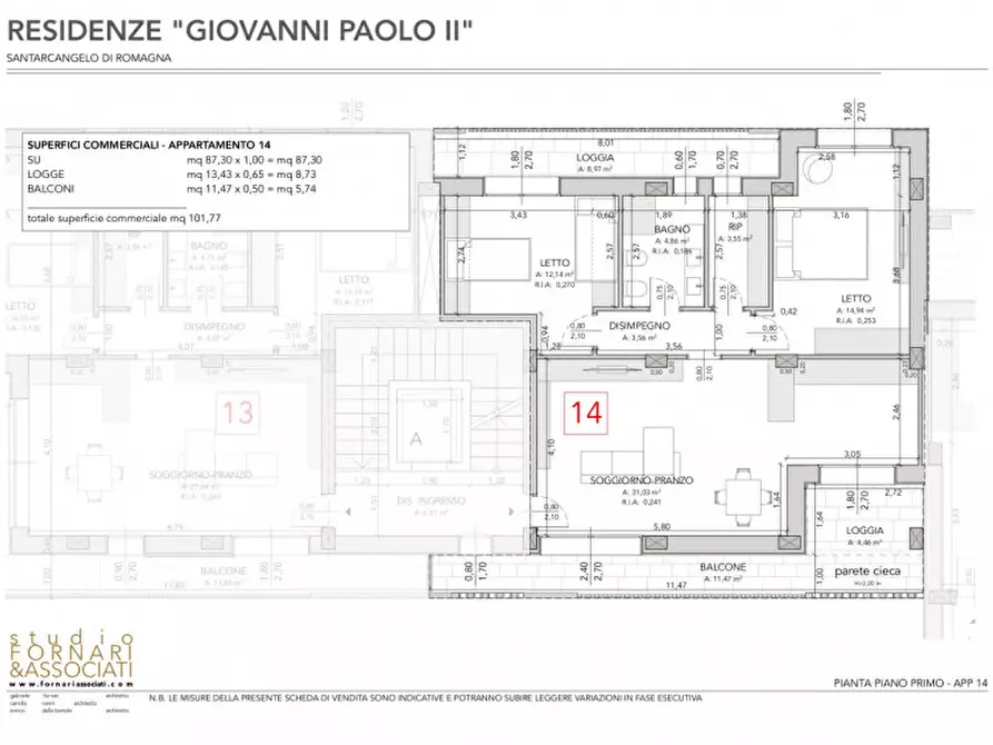 Immagine 79 di Appartamento in vendita  in Via Giovanni Paolo II a Santarcangelo Di Romagna