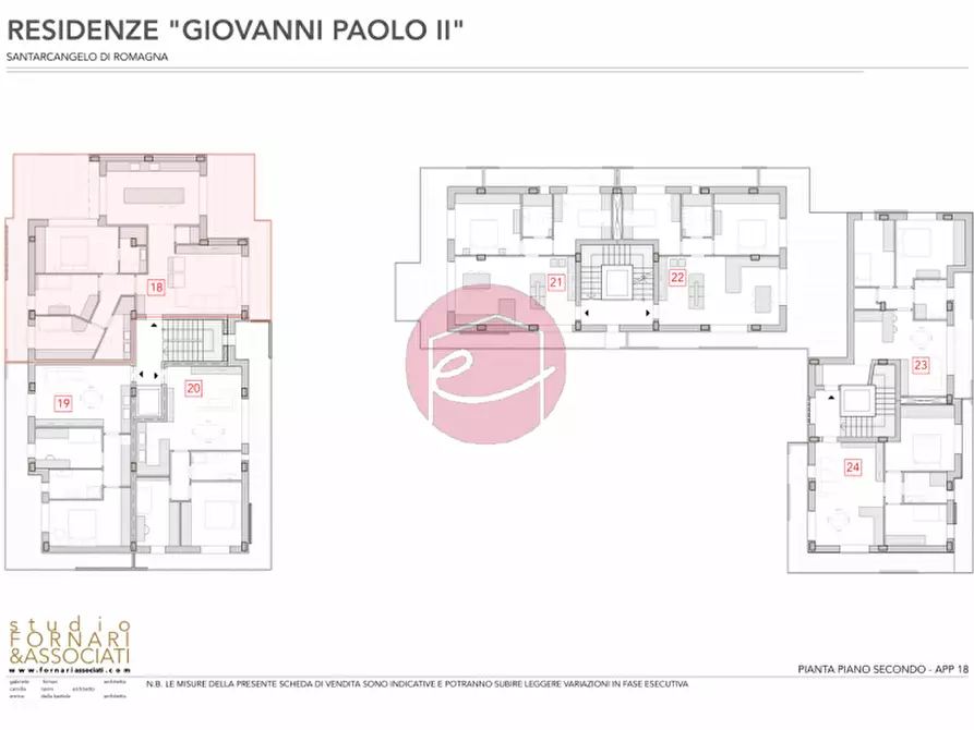 Immagine 41 di Appartamento in vendita  in Via Giovanni Paolo II a Santarcangelo Di Romagna