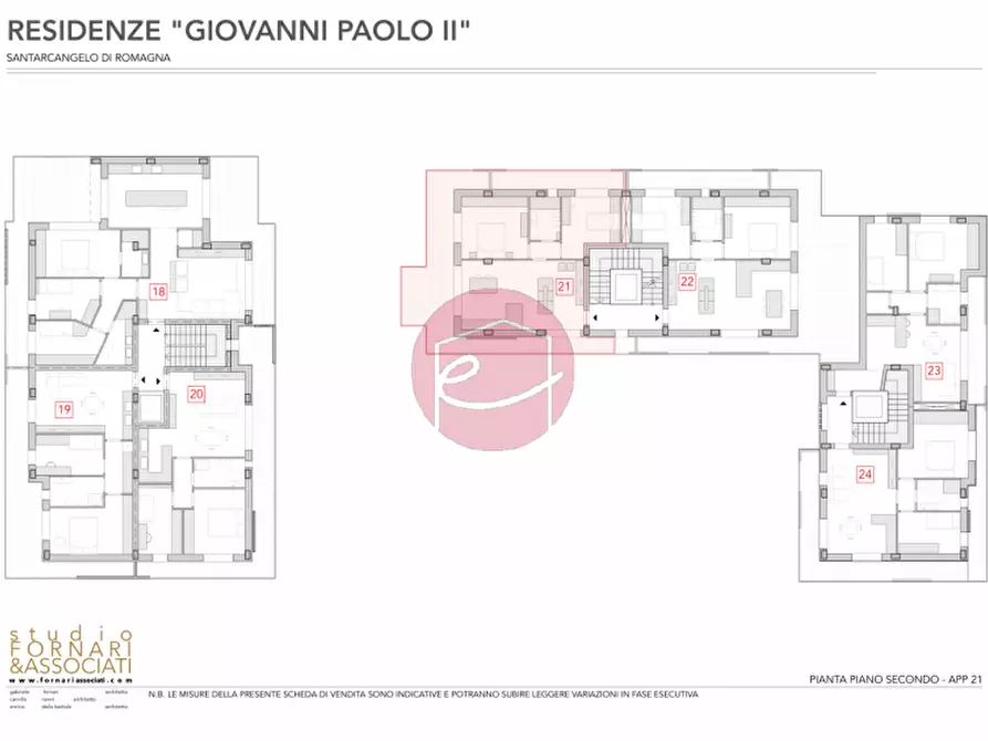Immagine 47 di Appartamento in vendita  in Via Giovanni Paolo II a Santarcangelo Di Romagna