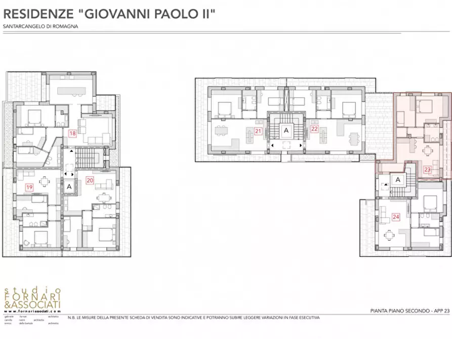 Immagine 94 di Appartamento in vendita  in Via Giovanni Paolo II a Santarcangelo Di Romagna