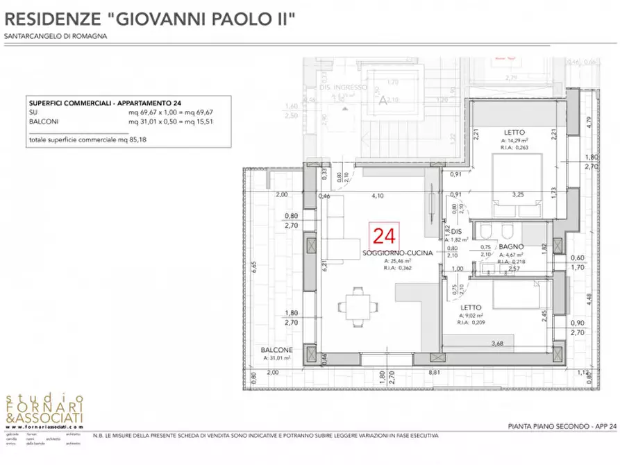 Immagine 97 di Appartamento in vendita  in Via Giovanni Paolo II a Santarcangelo Di Romagna