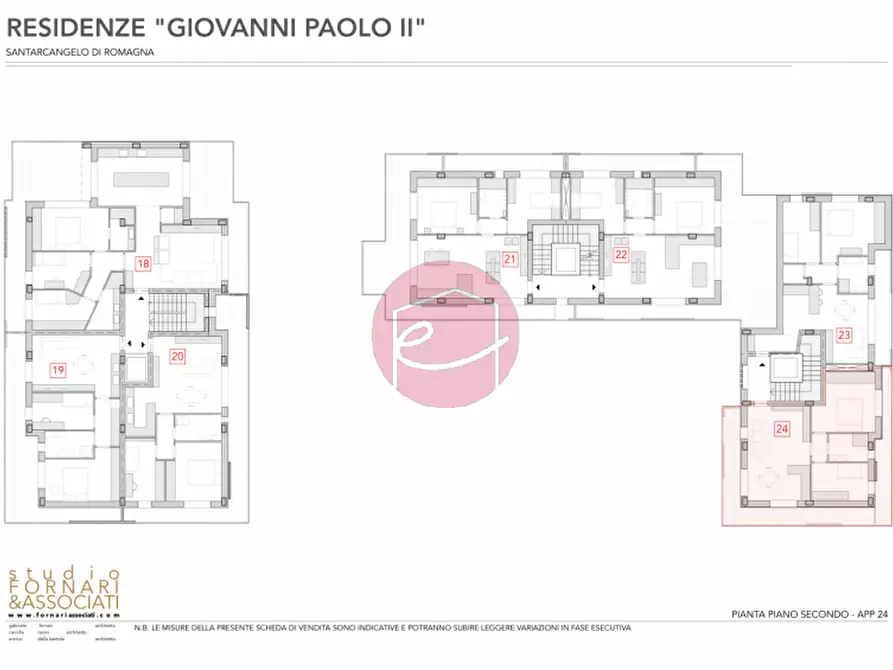 Immagine 53 di Appartamento in vendita  in Via Giovanni Paolo II a Santarcangelo Di Romagna