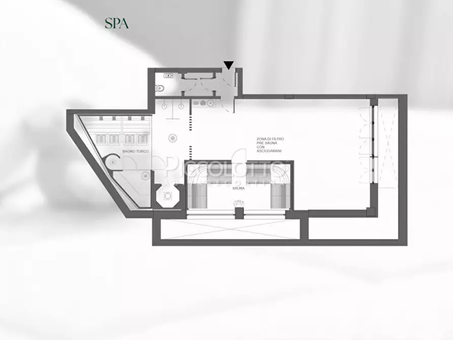 Immagine 9 di Appartamento in vendita  in località Ronco a Cortina D'ampezzo