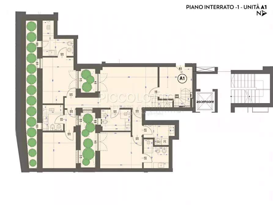 Immagine 13 di Appartamento in vendita  in località Ronco a Cortina D'ampezzo