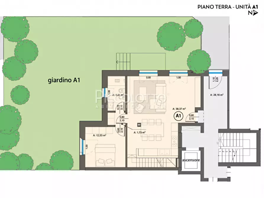 Immagine 18 di Appartamento in vendita  in località Ronco a Cortina D'ampezzo