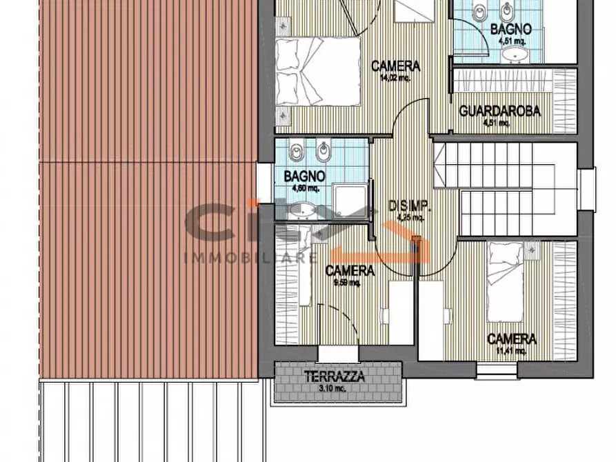 Immagine 16 di Villetta a schiera in vendita  in Romano d'Ezzelino a Romano D'ezzelino