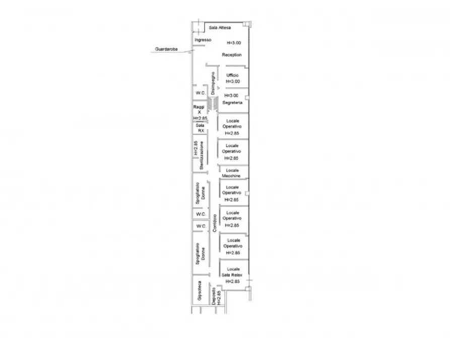 Immagine 1 di Posto auto in vendita  in Via Vittorio De Sica, N. 5-7 a Fiumicino
