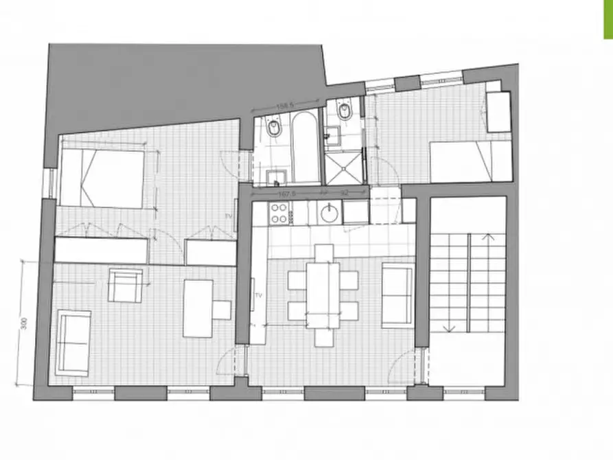 Immagine 42 di Appartamento in vendita  in piazza de' renzi a Roma