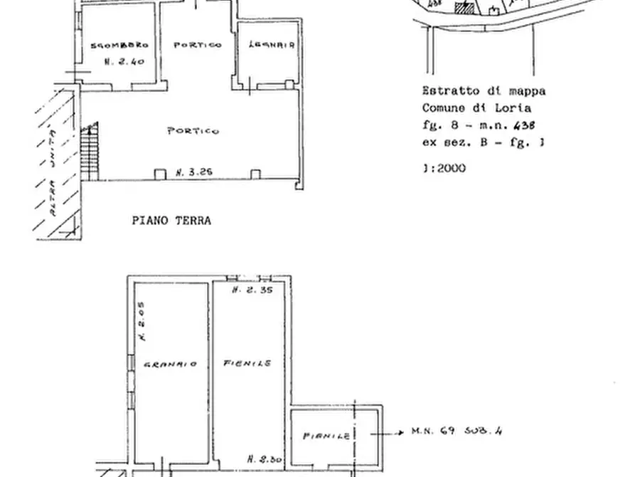 Immagine 10 di Casa indipendente in vendita  in Via Cacciatora, 26 a Loria