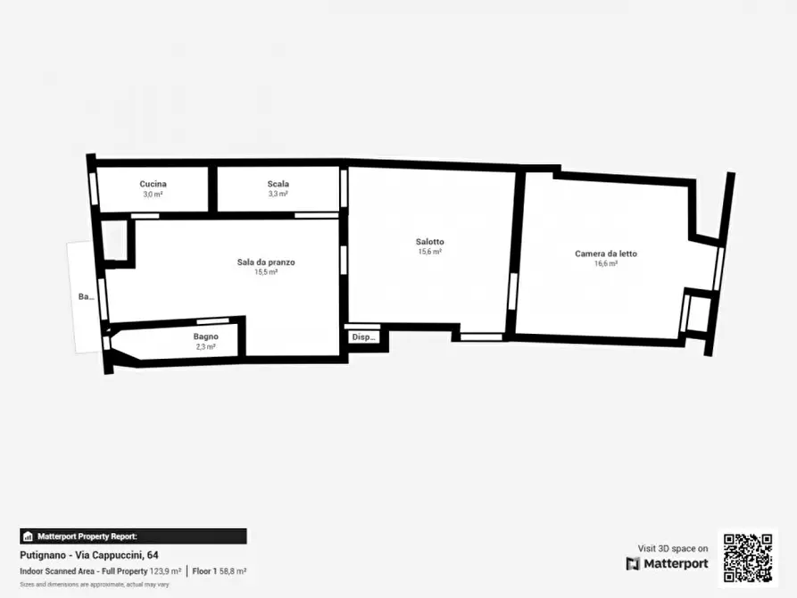 Immagine 9 di Appartamento in vendita  in via cappuccini 64 a Putignano