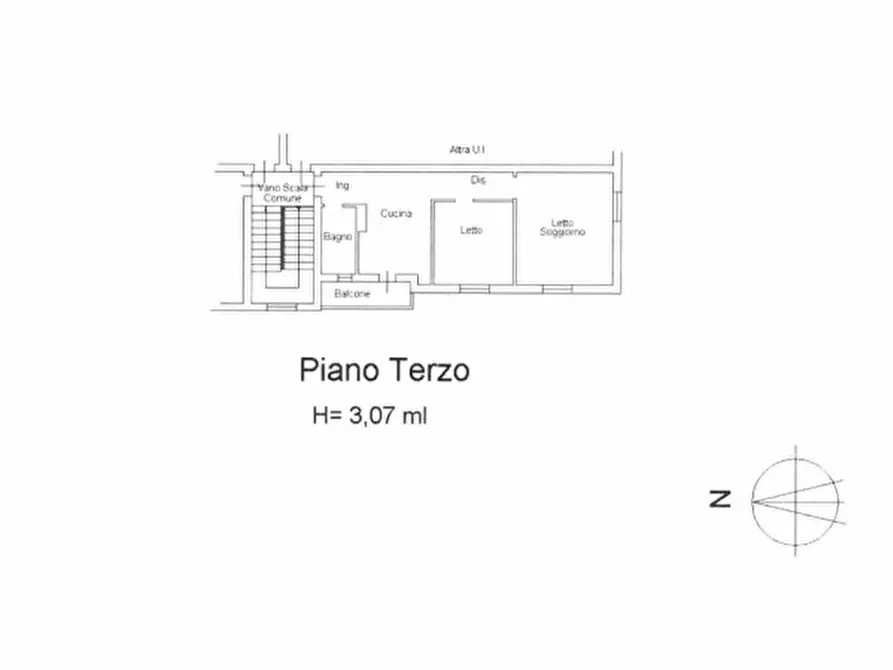 Immagine 12 di Appartamento in vendita  in VIALE GRAMSCI a Mirandola