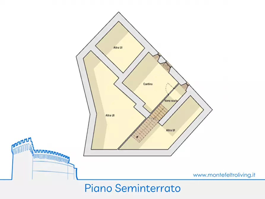 Immagine 15 di Appartamento in vendita  in via Garibaldi 73 a Urbania