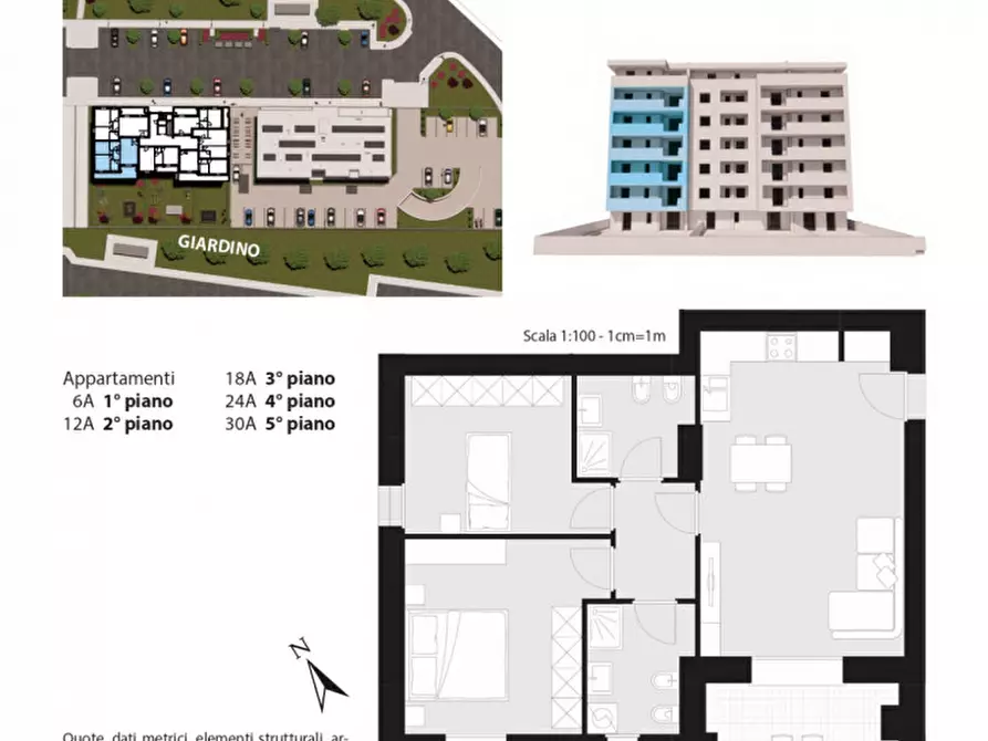 Immagine 11 di Appartamento in vendita  in Via Umberto Terracini a Bologna