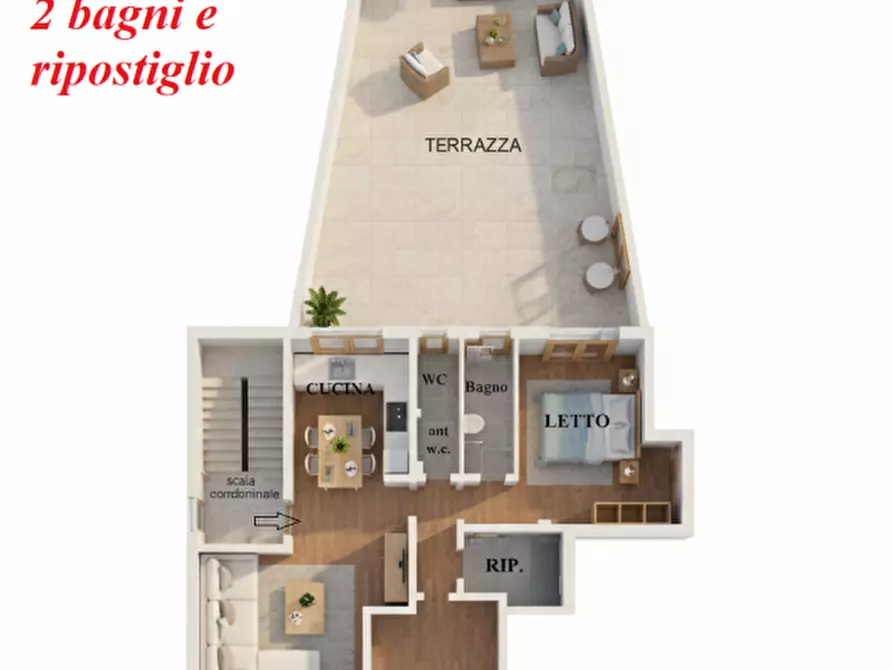 Immagine 32 di Appartamento in vendita  in Via Duca degli Abruzzi 57 a Lecce
