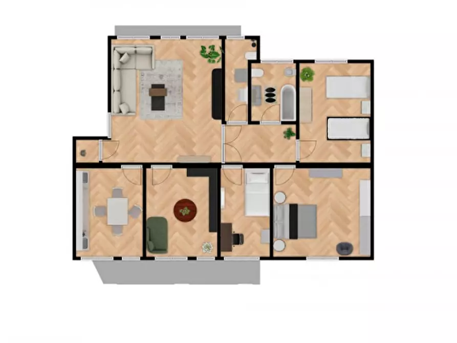 Immagine 2 di Appartamento in vendita  in Viale Padova a Chioggia