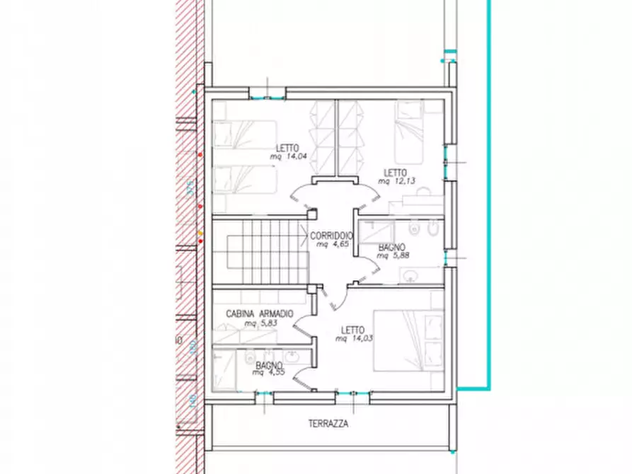 Immagine 9 di Casa bifamiliare in vendita  a San Bonifacio