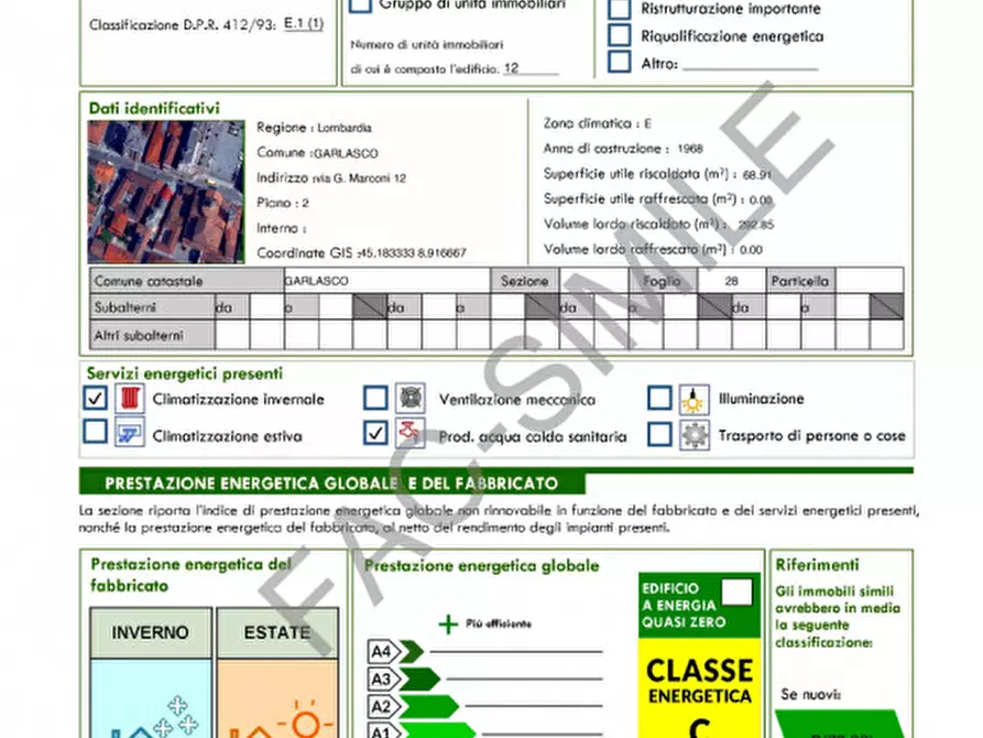 Immagine 22 di Appartamento in vendita  in via Guglielmo Marconi n° 10 a Garlasco