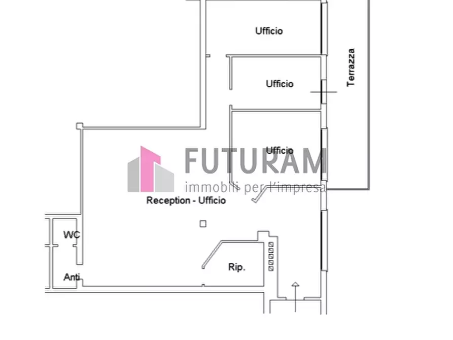 Immagine 3 di Ufficio in vendita  in via niedda a Vigonza