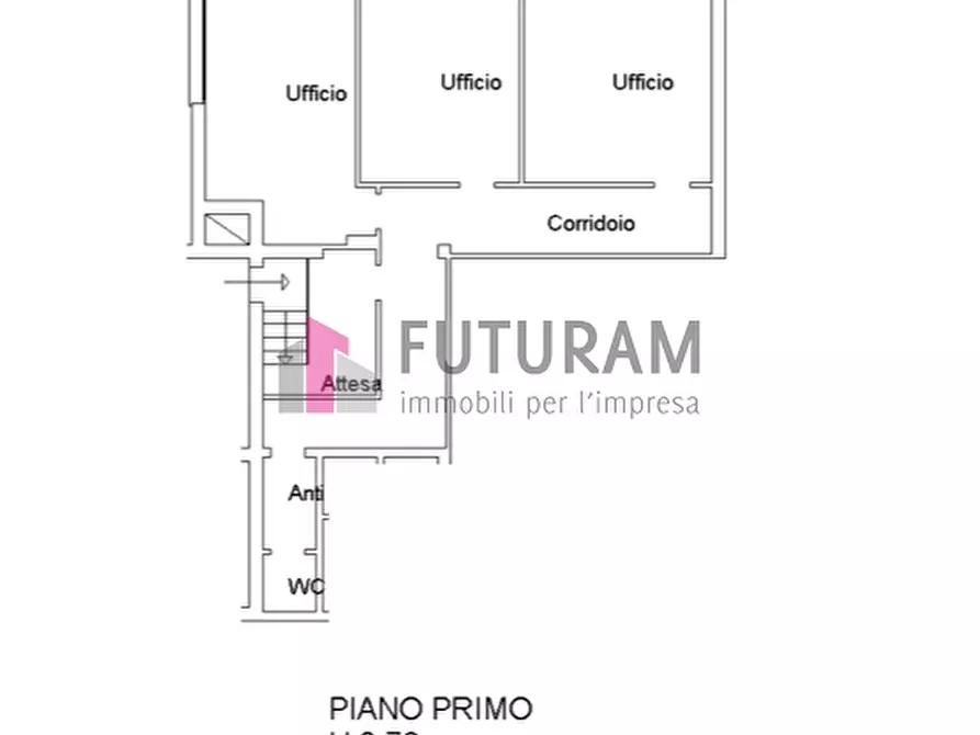 Immagine 4 di Ufficio in vendita  in via niedda a Vigonza