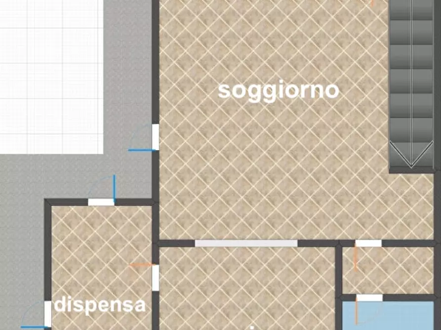 Immagine 2 di Casa bifamiliare in vendita  in via franceschini a Perugia