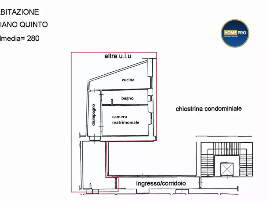 Immagine 28 di Appartamento in affitto  in Piazza Sallustio a Roma