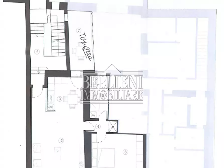 Immagine 16 di Appartamento in vendita  in Contrà Riale a Vicenza