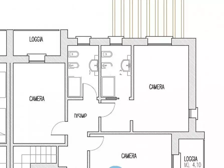 Immagine 16 di Casa quadrifamiliare in vendita  a Rubano