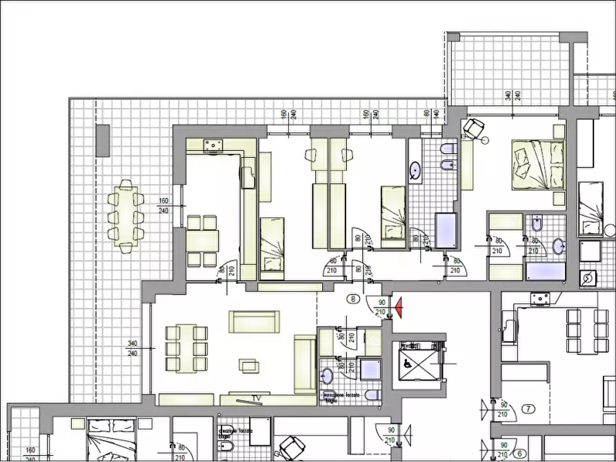 Immagine 4 di Attico in vendita  in Via Diaz a Albiate