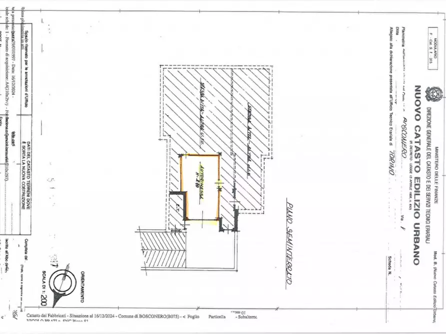 Immagine 38 di Villa in vendita  in Bosconero a Bosconero