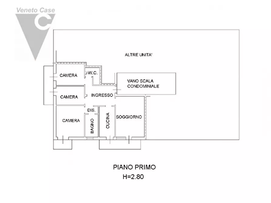 Immagine 34 di Appartamento in vendita  in Via Gaetano Donizetti a Piove Di Sacco