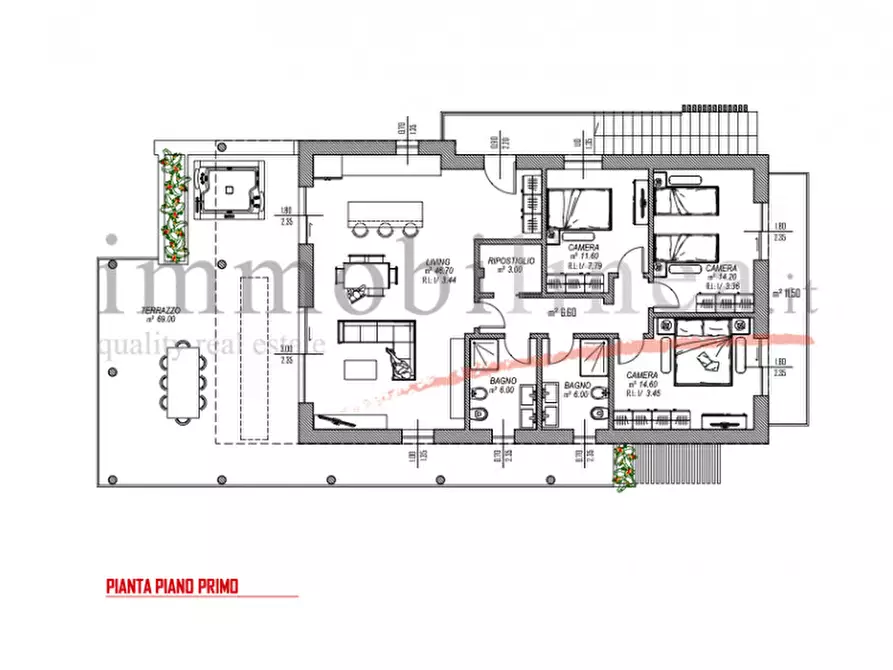 Immagine 23 di Attico in vendita  in via Giare a Garda