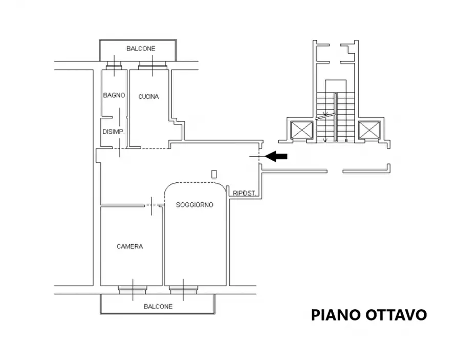 Immagine 40 di Appartamento in vendita  in Via Carlo Troya,18 a Milano