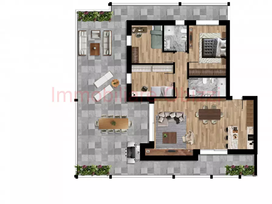 Immagine 15 di Appartamento in vendita  in via monte versa a Padova