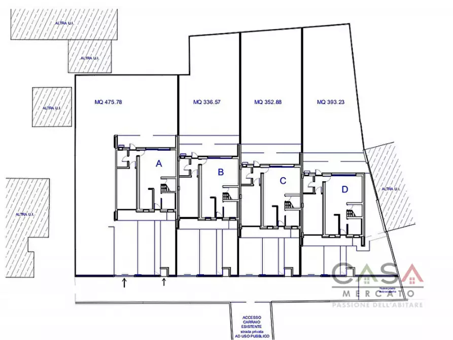 Immagine 17 di Villetta a schiera in vendita  in Via San Daniele a Fiume Veneto