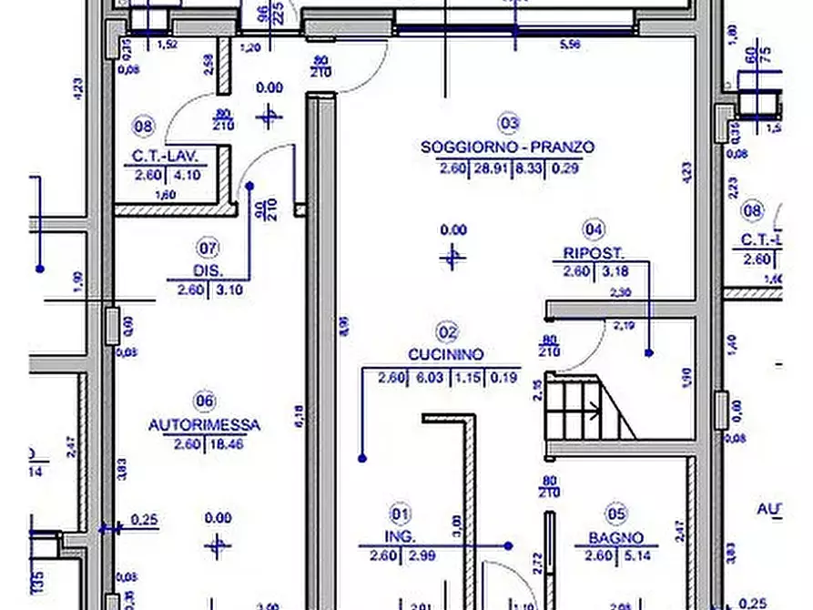 Immagine 22 di Villetta a schiera in vendita  in Via San Daniele a Fiume Veneto