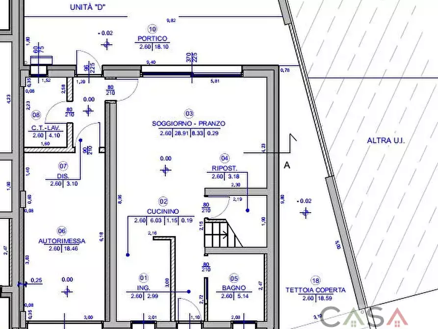 Immagine 24 di Villetta a schiera in vendita  in Via San Daniele a Fiume Veneto