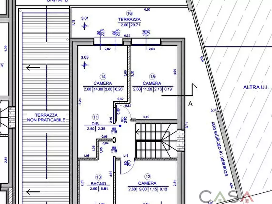 Immagine 25 di Villetta a schiera in vendita  in Via San Daniele a Fiume Veneto