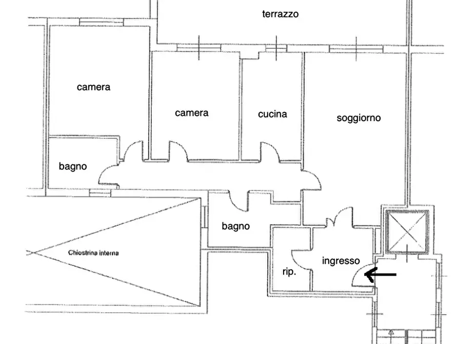 Immagine 24 di Appartamento in vendita  in Largo Salvatore Zappalà a Roma