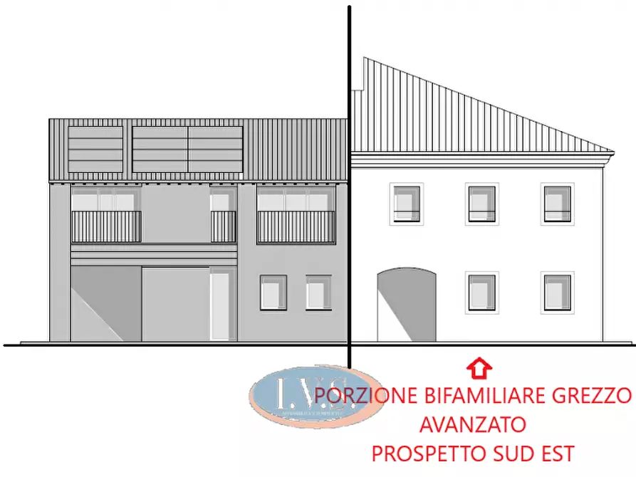 Immagine 7 di Casa bifamiliare in vendita  in Via Fedele Lampertico a Montegaldella