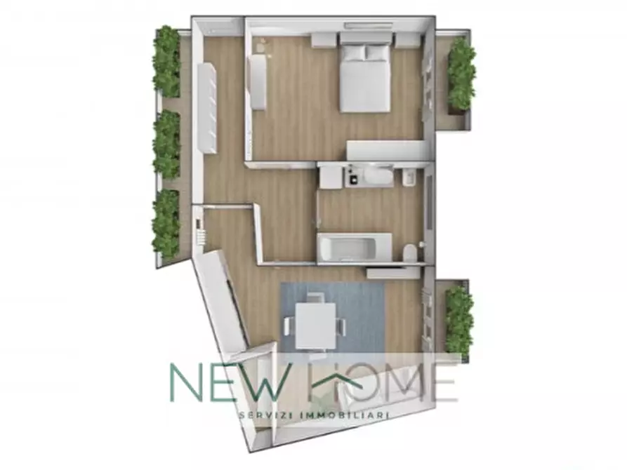 Immagine 12 di Appartamento in vendita  in Via Aquileia 14 a Verona