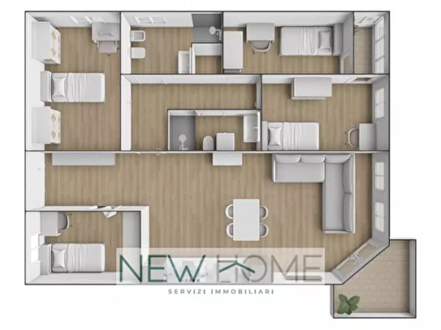 Immagine 10 di Camera in affitto  in Via Centro 237 a Verona