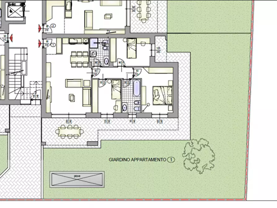 Immagine 4 di Appartamento in vendita  in Via Diaz a Albiate