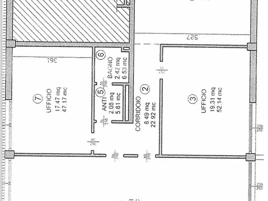 Immagine 14 di Ufficio in affitto  a Limena