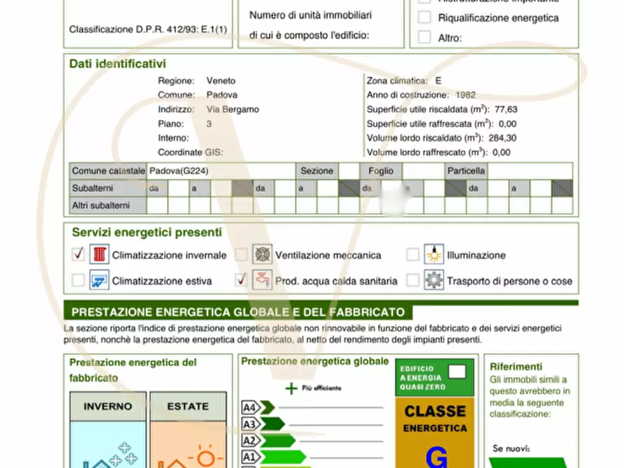 Immagine 16 di Appartamento in vendita  in Via Bergamo 13 a Padova