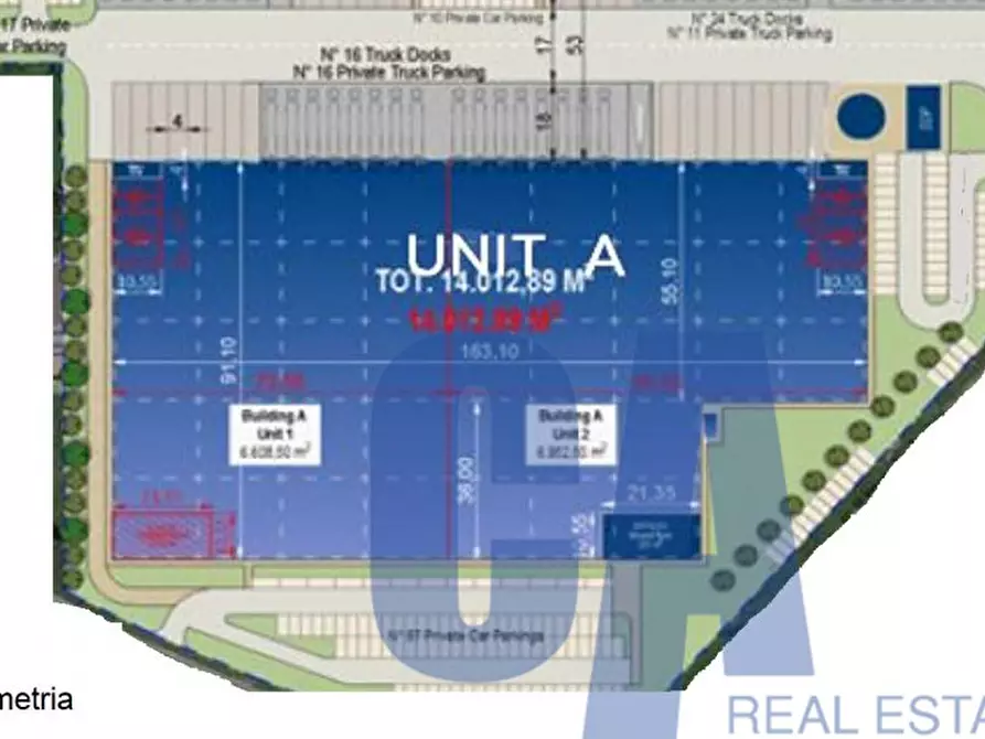 Immagine 1 di Magazzino in affitto  in VIA DE GASPERI a Ferno